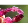 Turmalin-Var. Rubellit-Schamanen-Energie-Kristallarmband (das Paradies im Herzen / Tanz der Freude) super selten!