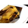 Rauch-Gold-Citrin-Fächer-Phantome-DEVA Rainbows-Energiekristall (Goldenes Licht der Weisheit)