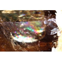 Edler cognacfarbener Citrin-DEVA Rainbow-Energie-Kristall (Schule der Einweihung)