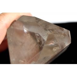 Medialer Lemuria Bergkristall-Fächer-Phantome-Trigonic-geheilter DOE-DEVA-Energiekristall (göttliches Licht) super selten