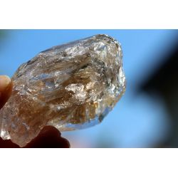 Urwasser-Elestial Bergkristall-Doppelender-Trigonic-Schwimmer-Energiekristall (Klarheit und Licht in Geist und Seele)