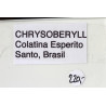 Chrysoberyll-Aggregat