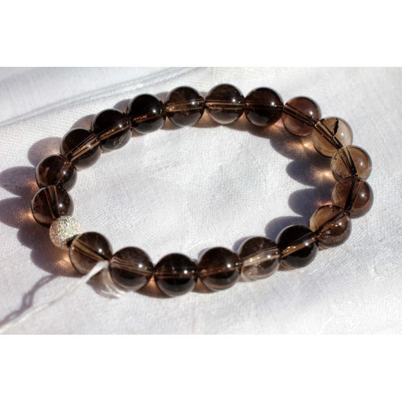 Rauchquarz - Energiearmband (Verbindung mit unserem Höheren Selbst)