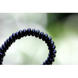 Onyx-Linsen, glatt-Energie-Armband (Lebensfreude)