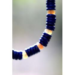 WELO-Jelly-Opal-Rondelle und Lapis Lazuli Scheiben-Energie-Armband (Helfer in der Not/Schutzstein für die Seele)