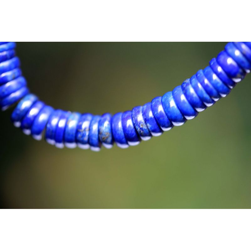 Lapis Lazuli Scheiben-Energie-Armband (Seelenentlastung)