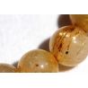 Gold-Rutilquarz Energiearmband (goldenes Licht der Weisheit)