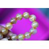 Gold-Rutilquarz Energiearmband (goldenes Licht der Weisheit)