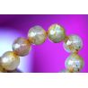 Gold-Rutilquarz Energiearmband (goldenes Licht der Weisheit)