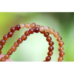 Granat Var. Hessonit-Energie-Kette (Urkraft und Selbstvertrauen)