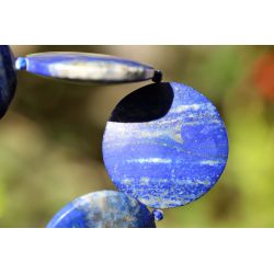 Lapis Lazuli-Scheiben-Energie-Kette (Seelenentlastung / Ur-Schwingung)