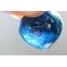 Turmalin Varietät Indigolith-blauer Turmalin-Energie-Kristallherz-Kettenanhänger (Gottes Geschenke enden nie)