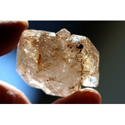 Elestial Bergkristall-Doppelender-ISIS-DEVA-Trigonic-Kathedral-Schwimmer-Energiekristall (Klarheit und Licht in Geist und Seele)
