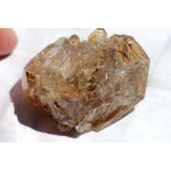 Elestial Bergkristall-Doppelender-DEVA-Trigonic-Kathedral-Schwimmer-Energiekristall (Klarheit und Licht in Geist und Seele)