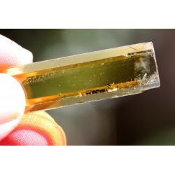 Goldberyll Var. Heliodor-Energie-DOE Doppelenderkristall (Wächter der Sonne)