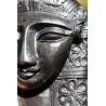 Shungit-Hathor-Gesicht der Göttin-Schamanen-Energie-Kristall (Beruhigungsstein)