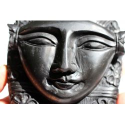 Shungit-Hathor-Gesicht der...