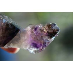 Zepter-Elestial-Rauchquarz-Amethyst-DOE-DEVA-Terrassenwuchs-Trigonic-Zeitsprung-Energie-Kristallstufe