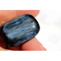 Pietersit braungelb-blauer-Energiestein aus Namibia (innerer Frieden)