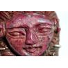 Rubin-Kopf der Hathor-Himmelgöttin-Anhänger-Stein des Lebens und der Liebe
