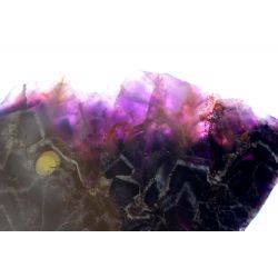 Chevron-Amethyst-Kristallscheibe-für starke Raumenergien, gegen Erdstrahlen