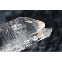 Bergkristall-mehrfach DOE-DEVA-Tantrische Zwillinge-Schwimmer-Trigonic-Zeitsprünge-Energie-Kristallaggregat