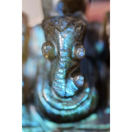 Labradorit-Ganesha
